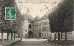 FRANCE - Tournan - Hôtel De Ville Et Place Du Château - Carte Postale Ancienne - Tournan En Brie