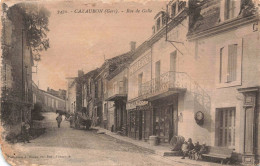 FRANCE - Cazaubon - Rue De Gelle - Carte Postale Ancienne - Autres & Non Classés