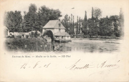 FRANCE - Environs Du Mans - Moulin Sur La Sarthe - ND Phot - Carte Postale Ancienne - Le Mans