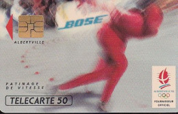 F217  12/1991 BOSE " Patinage De Vitesse " 50 SO3 - 1991