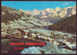 GRAND BORNAND VUE GENERALE ET LA CHAINE DES ARAVIS 74 - Le Grand Bornand