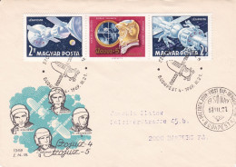 Hongarije, Hungary, Ungarn, Magyar ; 1969 Space / Weltraum Soyuz 4 + 5 FDC - FDC