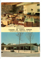 SANTARÉM - Restaurante CASAIS DE SANTA TERESA, Estr. Nac. Lisboa-Porto (Km. 101)  ( 2 Scans ) - Santarem