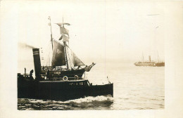 LIVERPOOL - Bateaux, Carte Photo Vers 1900. - Liverpool