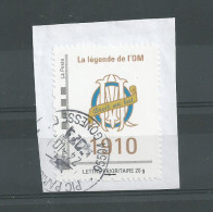 FRANCE DU COLLECTOR LA LEGENDE DE L'OM OBLITERE SUR FRAGMENT. - Collectors