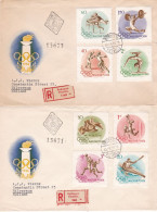 Hongarije, Hungary, Ungarn, Magyar ; 1956 Melbourne Olympic Games FDC's Regr. - Ete 1956: Melbourne