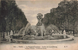 FRANCE - Paris - La Fontaine Carpeaux - Jardin Luxembourg - Carte Postale Ancienne - Other Monuments