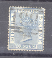 Sierra Leone  :  Yv  15  (o)    CC , Dentelé 14 - Sierra Leone (...-1960)