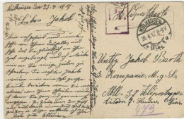 Karte Von Mülhausen Mit Prüfungstempel   26/4/17 - Altri & Non Classificati