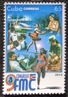 Cuba, 2014, Mi 5787, 9th FMC Congress Federation Of Cuban Women (FMC), Ballerina, 1v. MNH - Danse