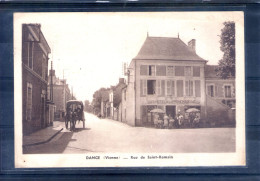 86. Dange. Rue De Saint Romain. Coin Haut Droit Abimé - Dange Saint Romain