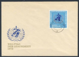 DDR 1972 FDC - Mi 1748 YT 1435 SG E1466 - Welttag Der Gesundheit 1972 / World Health Day / - WHO