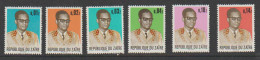 Zaïre - 1973 - OBP/COB 826-831 - MNH/NSC/** - Unused Stamps