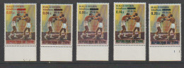 Zaïre - 1975 - OBP/COB 848-852 - MNH/NSC/** - Unused Stamps