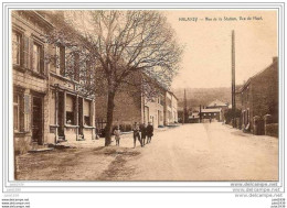 HALANZY ..--  GARE . Rue De La STATION .  Vue Du Haut . - Aubange