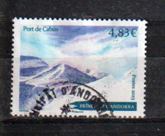 2023:Port De Cabús (2302m)Col Dans Les Pyrénées, Frontière Andorrane-Espagnole,timbre Oblit.1 ère Qualité.Haute Faciale - Usados