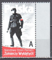 Poland  2016 National "Cursed Soldiers" Remembrance Day - Mi.4819  - MNH(**) - Neufs