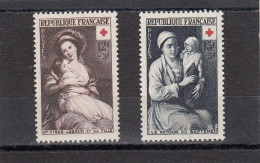 France - Année 1953 - Neuf** - N°YT 966**& 967** - Au Profit De La Croix Rouge - Nuevos