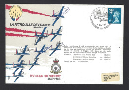 PATROUILLE DE FRANCE 1976 Signature Dédicace Pilote PAF Salon De Provence - Airplanes