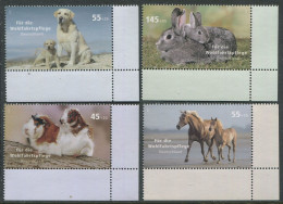 Germany:Unused Stamps Serie Animals, Horses, Dogs, Rabbits, 2007, MNH, Corners - Ungebraucht