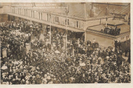 Limoges * Carte Photo * Concours Musical Aout 1910 , Réception De La Garde Républicaine à La Gare - Limoges