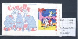 (TJ) Circus - Zweden YT C1436 (postfris/neuf/MNH) - Cirque