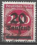 GERMANY # FROM 1923 STAMPWORLD 280 - 1922-1923 Emissions Locales