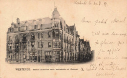 Belgique - Westende - Station Balnéaire Entre Middelkerke Et Nieuwport - Oblitéré 1899 - Carte Postale Ancienne - Westende