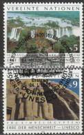 UNO Wien 1992 MiNr.125 - 126  O  Gest. Kultur- Und Naturerbe Der Menschheit ( 3025 ) - Usados