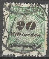 GERMANY # FROM 1923 STAMPWORLD 327 - 1922-1923 Emissions Locales