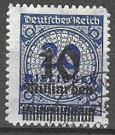 GERMANY # FROM 1923 STAMPWORLD 333 - 1922-1923 Emissions Locales
