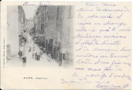 Aups - Grande Rue - Aups