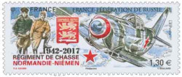 Timbre France 2017 Neuf** MNH YT 5167 Régiment De Chasse Normandie - Niémen. - Neufs