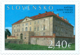 Slovakia - 2022 - Beauties Of Our Homeland - Manor House Of Maria Theresa At Holic - Mint Stamp - Nuovi