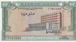Ghana 10 Shillings 1963 P-1 UNC - Ghana