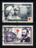 Algérie - 1954 - Croix Rouge - N° 316/317 -  Oblit  - Used - Gebruikt