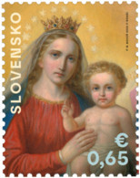 Slovakia - 2022 - Christmas - Christological Motives In Works Of Petr Bohun Works - Mint Stamp - Unused Stamps