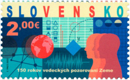 Slovakia - 2022 - 150 Years Of Scientific Observations Of The Earth - Mint Stamp - Ungebraucht