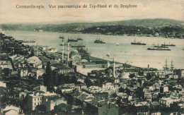 Turquie - Constantinople - Vue Panoramique De To Hané Et Du Bosphore - Bateau  - Port - Carte Postale Ancienne - Turkije