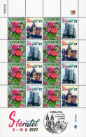 Slovakia - 2022 - Flowers Bouquet - Sberatel '22 Collectors Fair In Prague - Mint Personalized Stamp SHEET - Nuevos