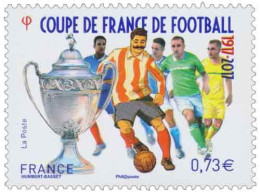 Timbre France 2017 Neuf** MNH YT 5145 Coupe De France De Football 1917-2017. - Neufs