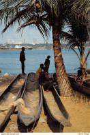 REPUBLIQUE DE COTE D'IVOIRE ABIDJAN : Scène De Lagune.  Photographies J.C.NOURAULT - Ivoorkust