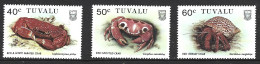 TUVALU. N°356-8 De 1986. Crabes. - Crustaceans