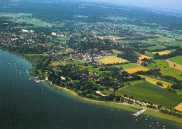 1 AK Germany / Bayern * Blick Auf St. Alban Mit Diessen Am Ammersee - Luftbildaufnahme * - Diessen