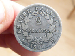 2 Francs Napoléon 1er 1811 B (Rouen) - 2 Francs