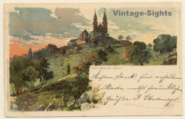 Linz An Der Donau / Austria: Pöstlingberg (Vintage PC Litho 1899) - Linz Pöstlingberg