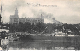 Espagne > Andalucía >MALAGA: EL PUERTO Y LA CATEDRAL - Málaga