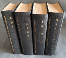 LE LITTRÉ De Emile LITTRÉ 1957 En 4 Volumes , Bon état. Edition Du Cap MONTÉ-CARLO. - Bücherpakete