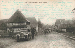 France - Soppe Le Bas - Vue Du Village - Automobile - Animé - Carte Postale Ancienne - Mulhouse