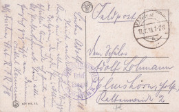 Carte Bruges Porte De Gand , Feldpost Armée Postal Allemande .. - Lettres & Documents